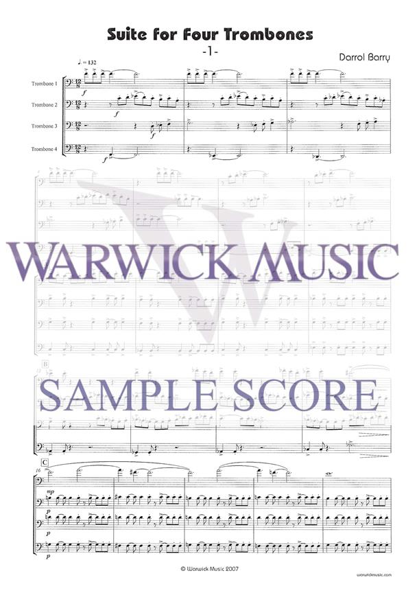 Suite for Four Trombones